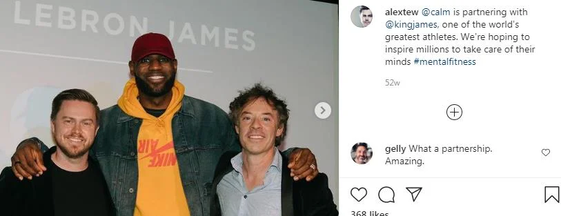 Alex Tew posted a picture of Christian Kroll in collaboration with King James