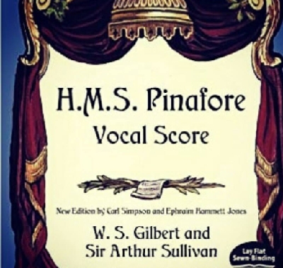 Hms pinafore poster of Bridget Hardy