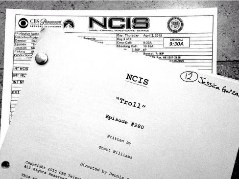 Jessica Garza in her first break in NCIS