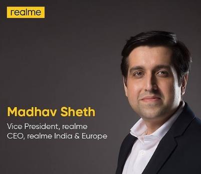 Madhav Sheth 's career as the VP and CEO of Realme