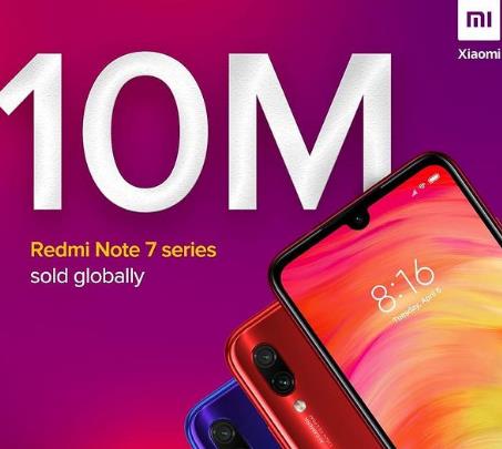 Manu Kumar Jain posted Redmi Note 7 in IG