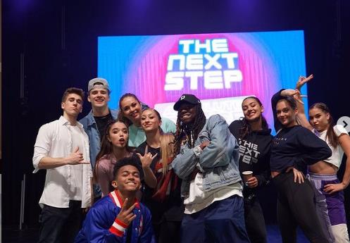 Myles Erlick in the promotion of The Next Step