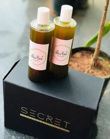 Namratha Gowda promoting Secret hair products