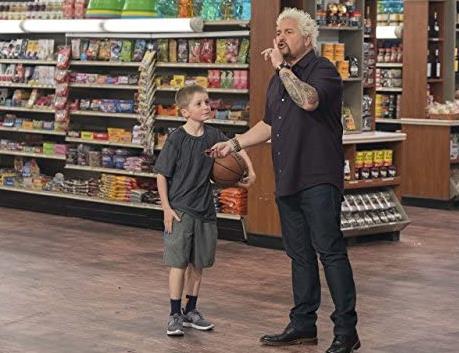 Ryder Fieri's surprise in Guy's grocery games