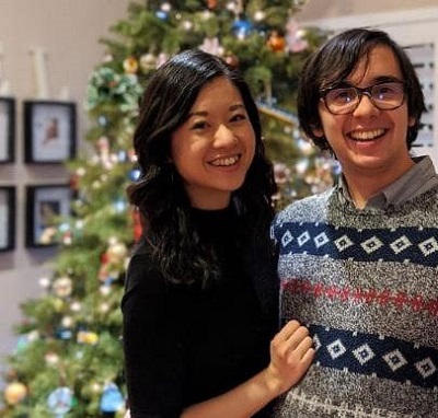 Tiffany Mo with her boyfriend Jordan