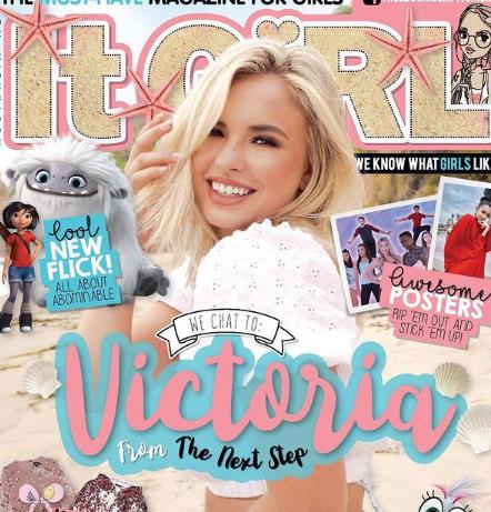 Victoria Baldesarra inthe Girl's mag magazine