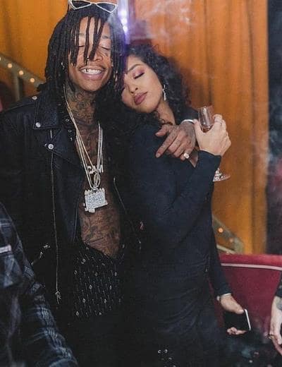 Wiz Khalifa spotted with Izabela Guedes in a public environment