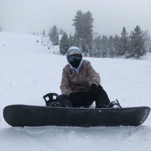 Carter Reynolds enjoying winter in California