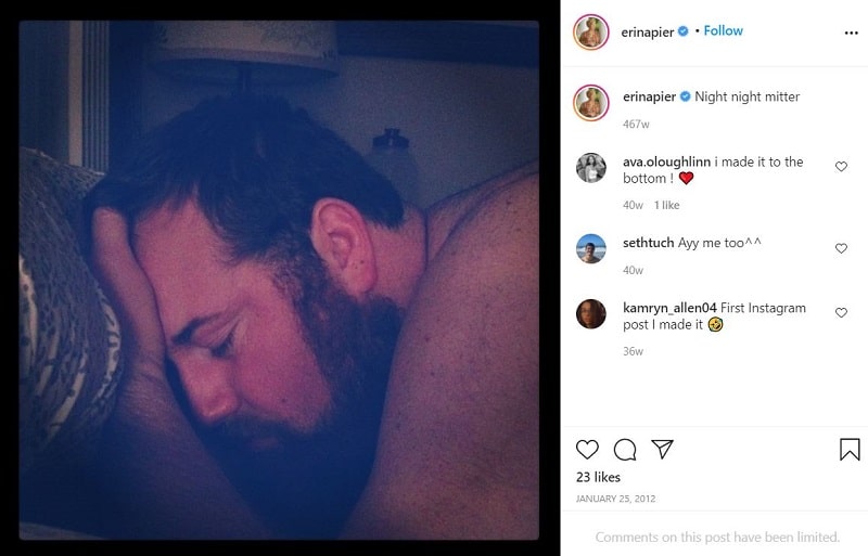 Erin Napier first Instagram post