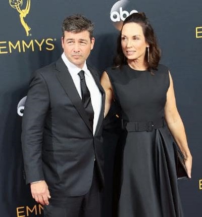 Kathryn Chandler in the Emmy award ceremony