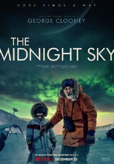 Kathryn Chandler's husband Kyle Chandler in the poster of The Midnight Sky