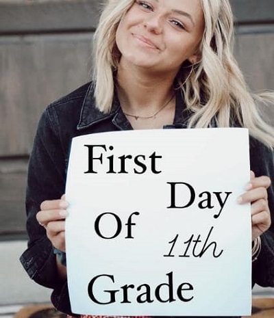 Kesley LeRoy after getting promoted to 11th class wikicelebs