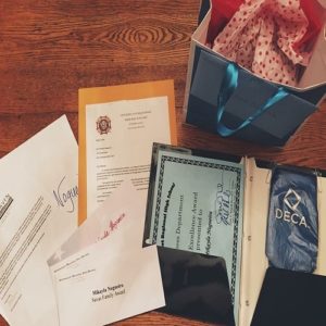 Mikayla Nogueira awarded eight awards in Apponequet Senior Award function