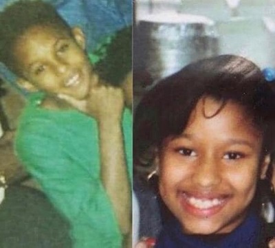 Ming Maraj with her brother Jelani