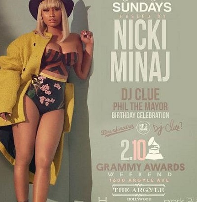 Ming Maraj's elder sister Nicki Minaj in the nomination of Grammy awards