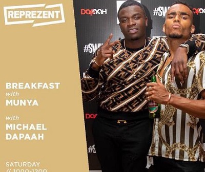 Munya Chawawa featuring in Reprezent radio