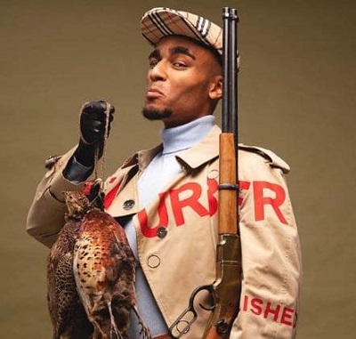 Munya Chawawa in his unique style in a photoshoot