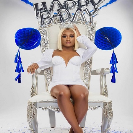 Semaj Lesley shared photo from late birthday post