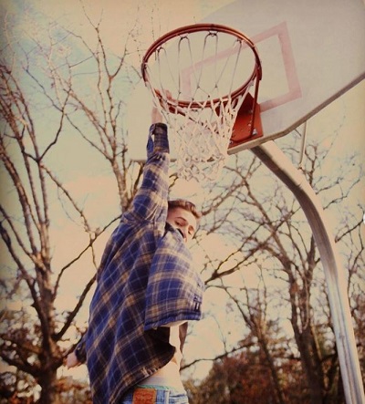 Ant Saunders loves to play basketball
