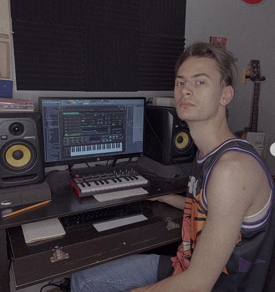 Ant Saunders while composing his song