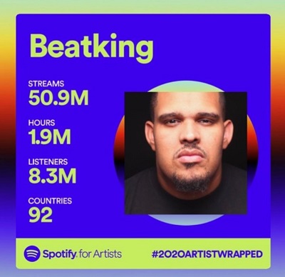BeatKing spotify account readings