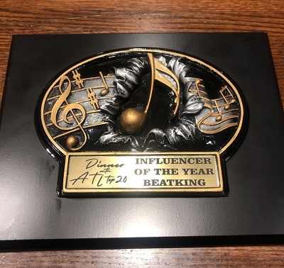 BeatKing won Influencer of the year award