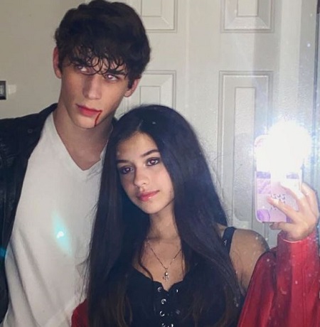 Brandon Rowland and his girlfriend Rachel Brockman