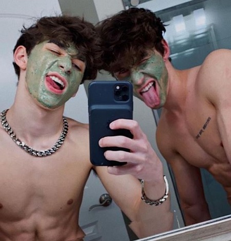 Brandon Rowland loves to pamper his skin with skincare