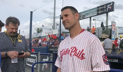 Brittany Hartman partner Chad Henne snapped while event