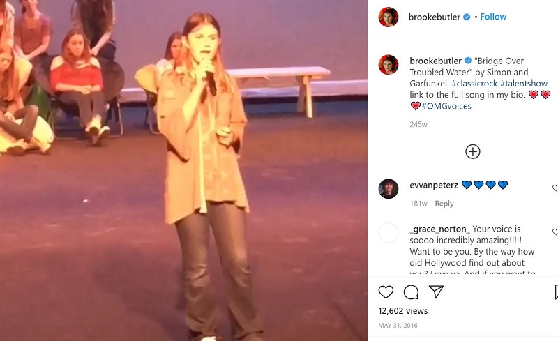 Brooke Butler Instagram debut post