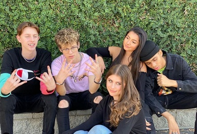 Brooke Butler with her friends