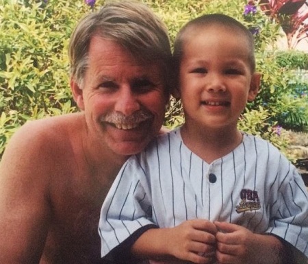 Carter Reynolds and his dad Jerimie Reynolds