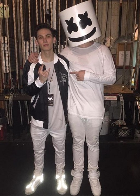 Carter Reynolds is a fan of Marshmello