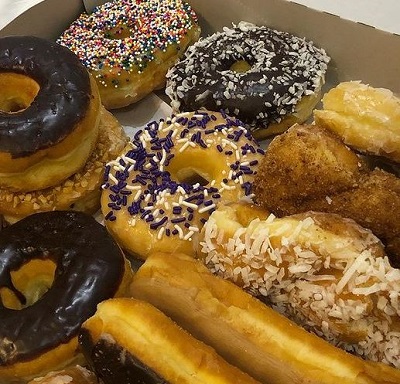 Carter Reynolds loves to eat donuts