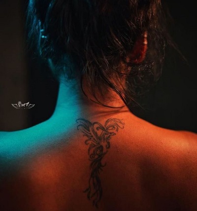 Dhanya Nath tattoo