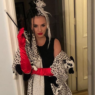 Jenna King on Halloween 2019