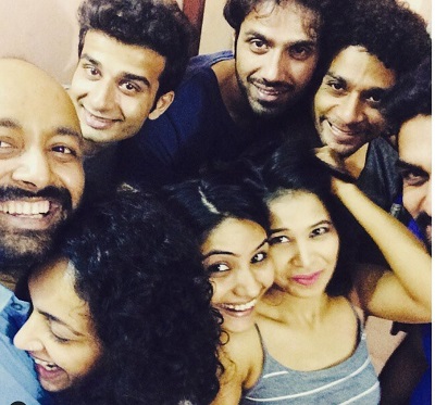 Khushboo Atre with her friends