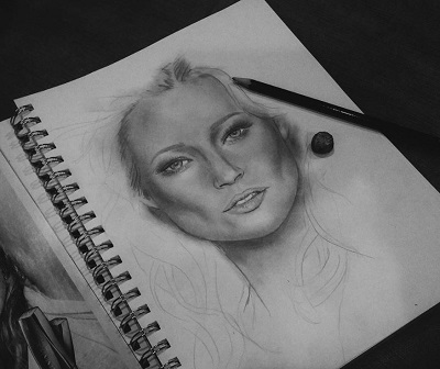 Marina Laswick loves sketching