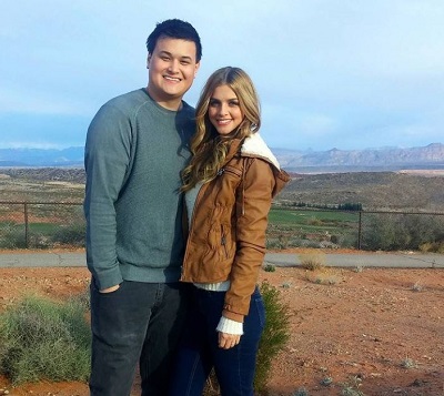 Marina Laswick with her husband Kevin