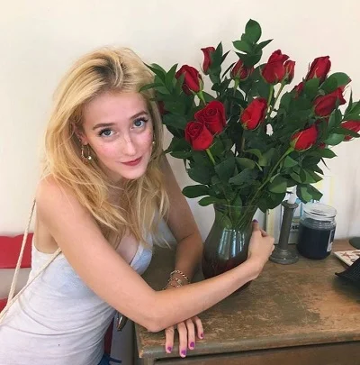 Gus Birney loves roses