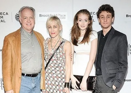Gus Birney with her family