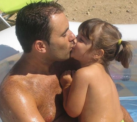 Lucia Bellido shares a close relationship with her dad Antonio Bellido Rebollar