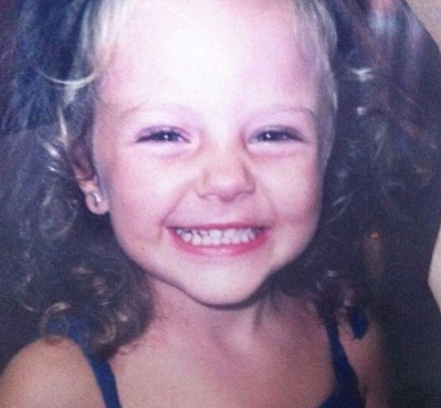 Rocio Flores childhood picture