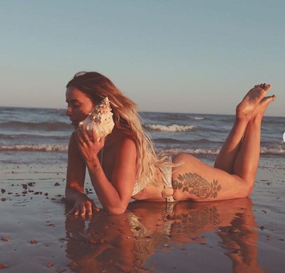 Suzie Bonaldi is a water baby