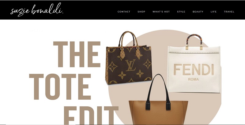 Suzie Bonaldi's Website