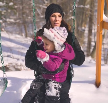 Bdoubleo100 wife Nicole along with their child Ariana Calliste