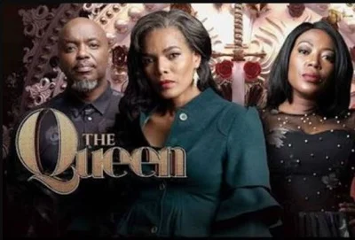Cindy Mahlangu is seen in The Queen show
