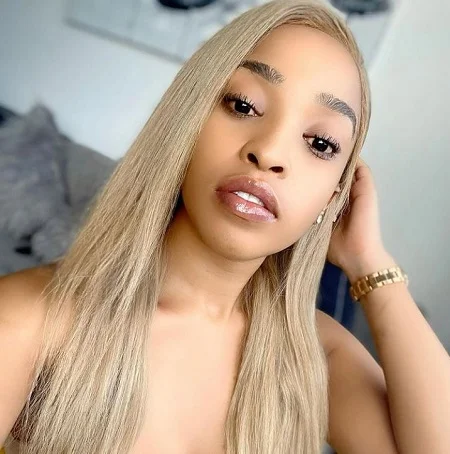 Cindy Mahlangu loves to experiment with her hair