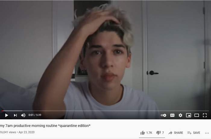 Mario Selman first video over his another YouTube Channel Mario Selman Vlogs