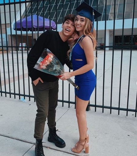 Mario Selman with his sibling Catalina Selman
